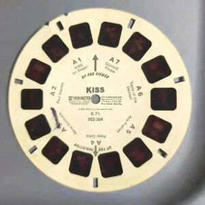 KISS Viewmaster Reel K71 -A   VERY RARE